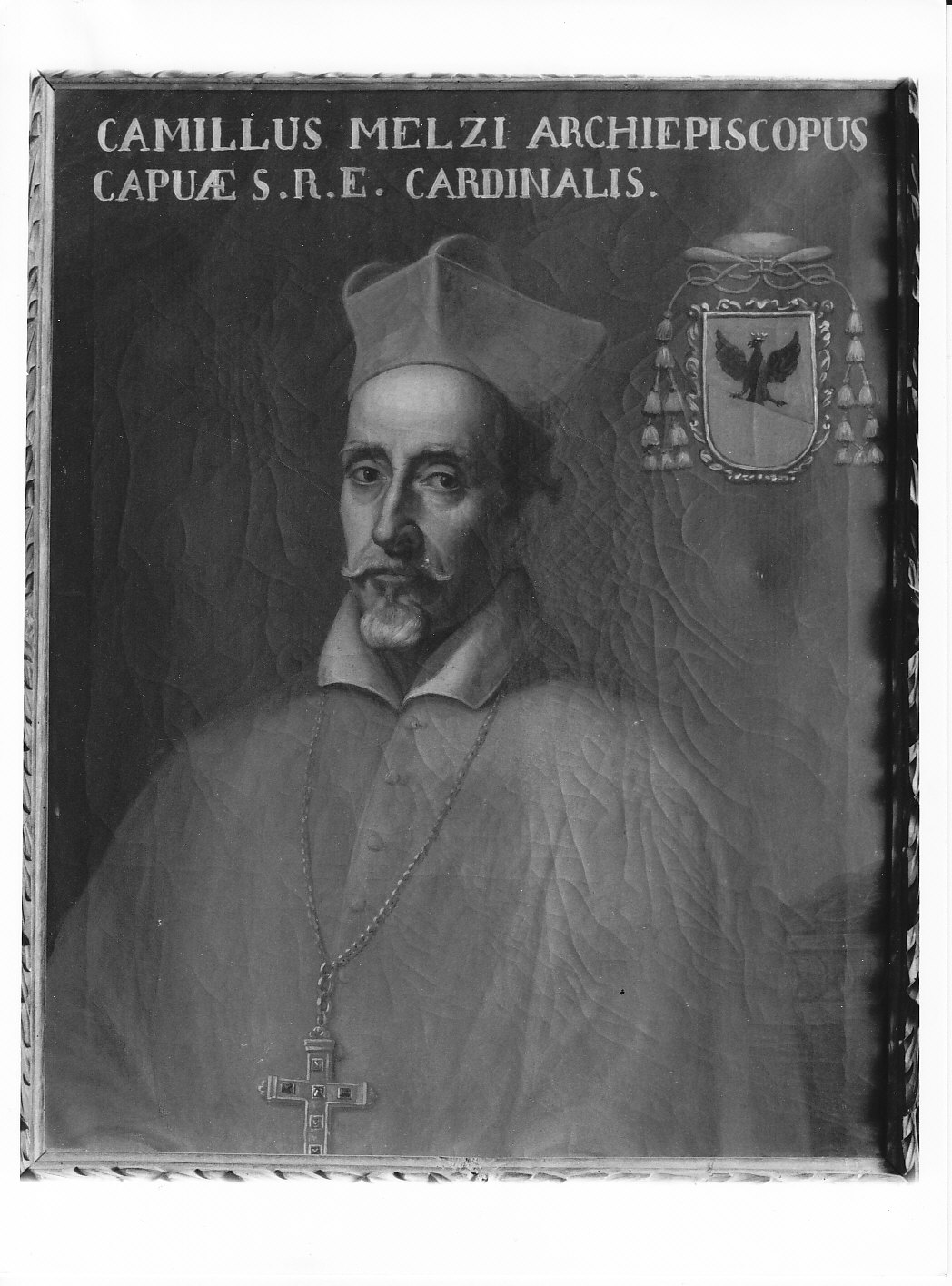 cardinale Camillo Melzi (dipinto, opera isolata) - ambito lombardo (terzo quarto sec. XVII)