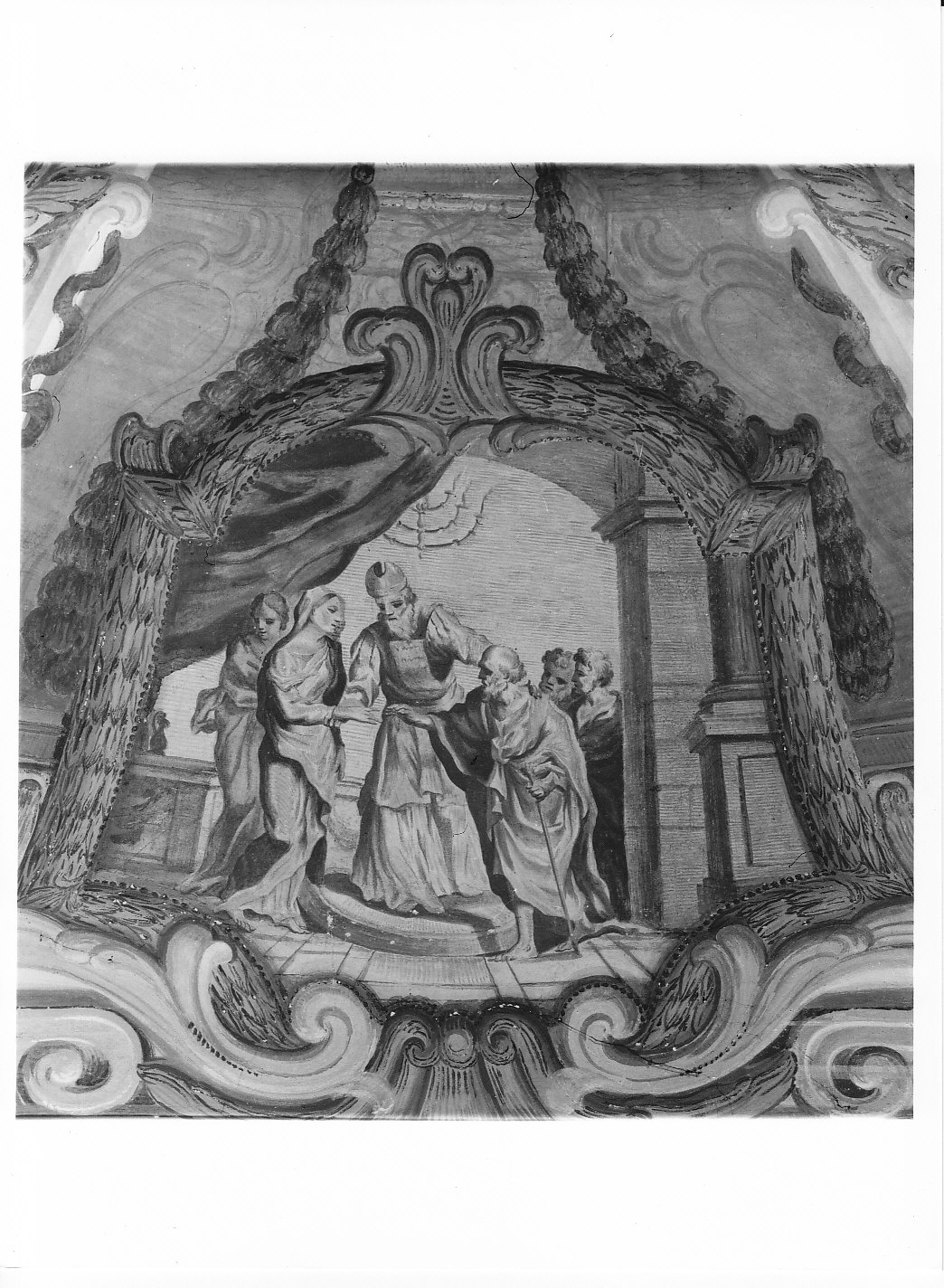 Sposalizio di Maria Vergine (dipinto, ciclo) - ambito lombardo (fine sec. XVII)