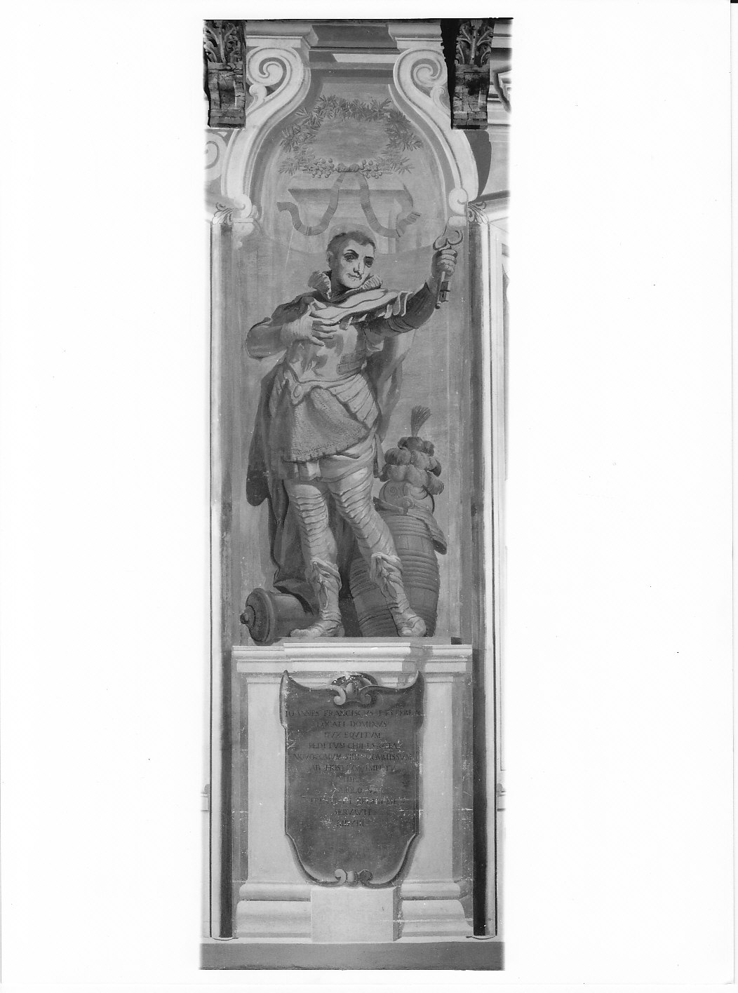 Giovanni Francesco Pusterla (dipinto murale, elemento d'insieme) di Bianchi Salvatore (attribuito) (fine sec. XVII)