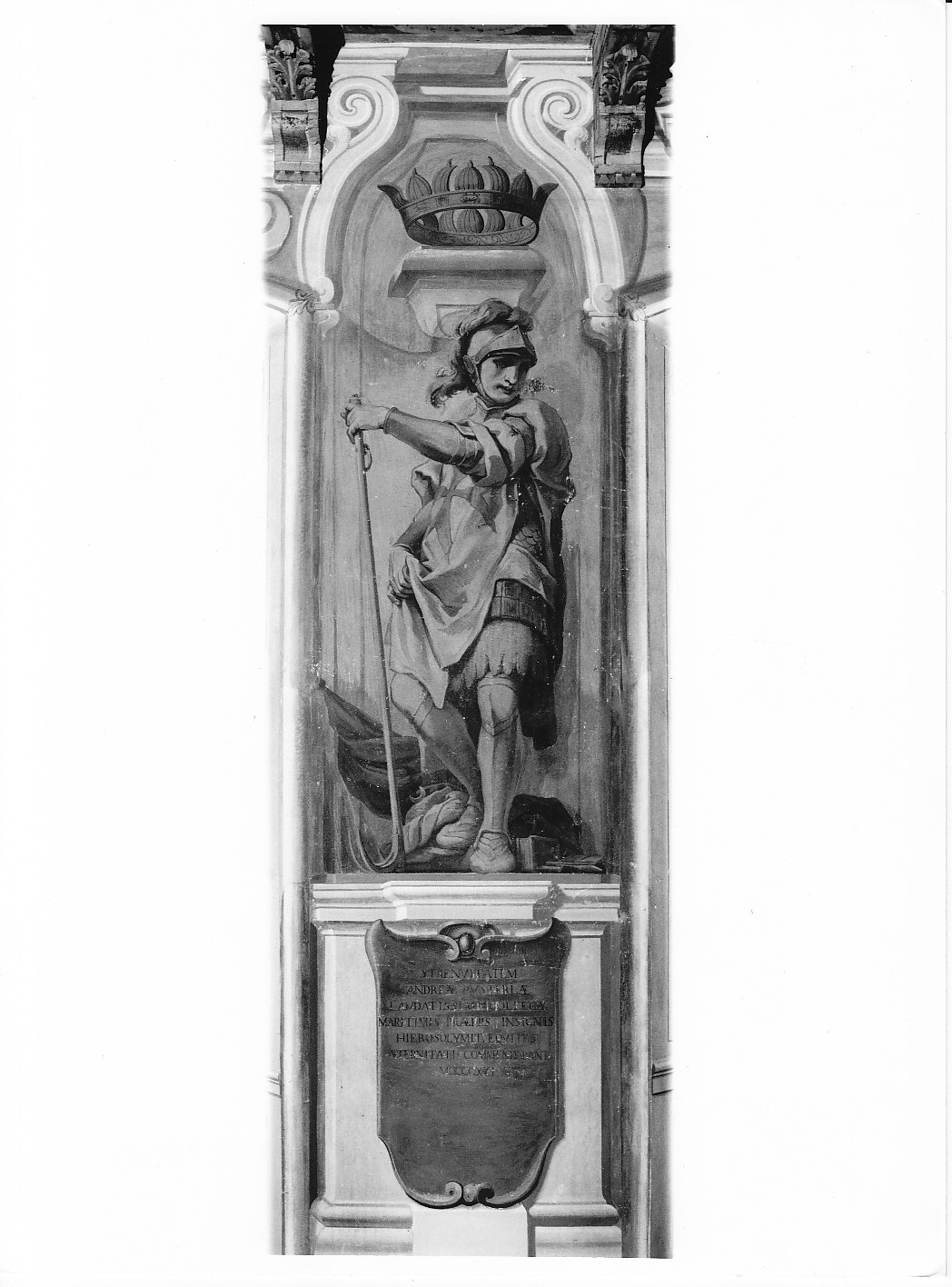 Andrea Pusterla (dipinto murale, elemento d'insieme) di Bianchi Salvatore (attribuito) (fine sec. XVII)