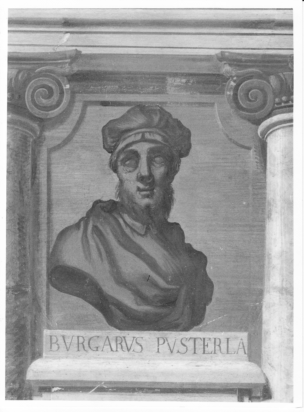 Burgaro Pusterla (dipinto murale, elemento d'insieme) di Bianchi Salvatore (bottega) (fine sec. XVII)