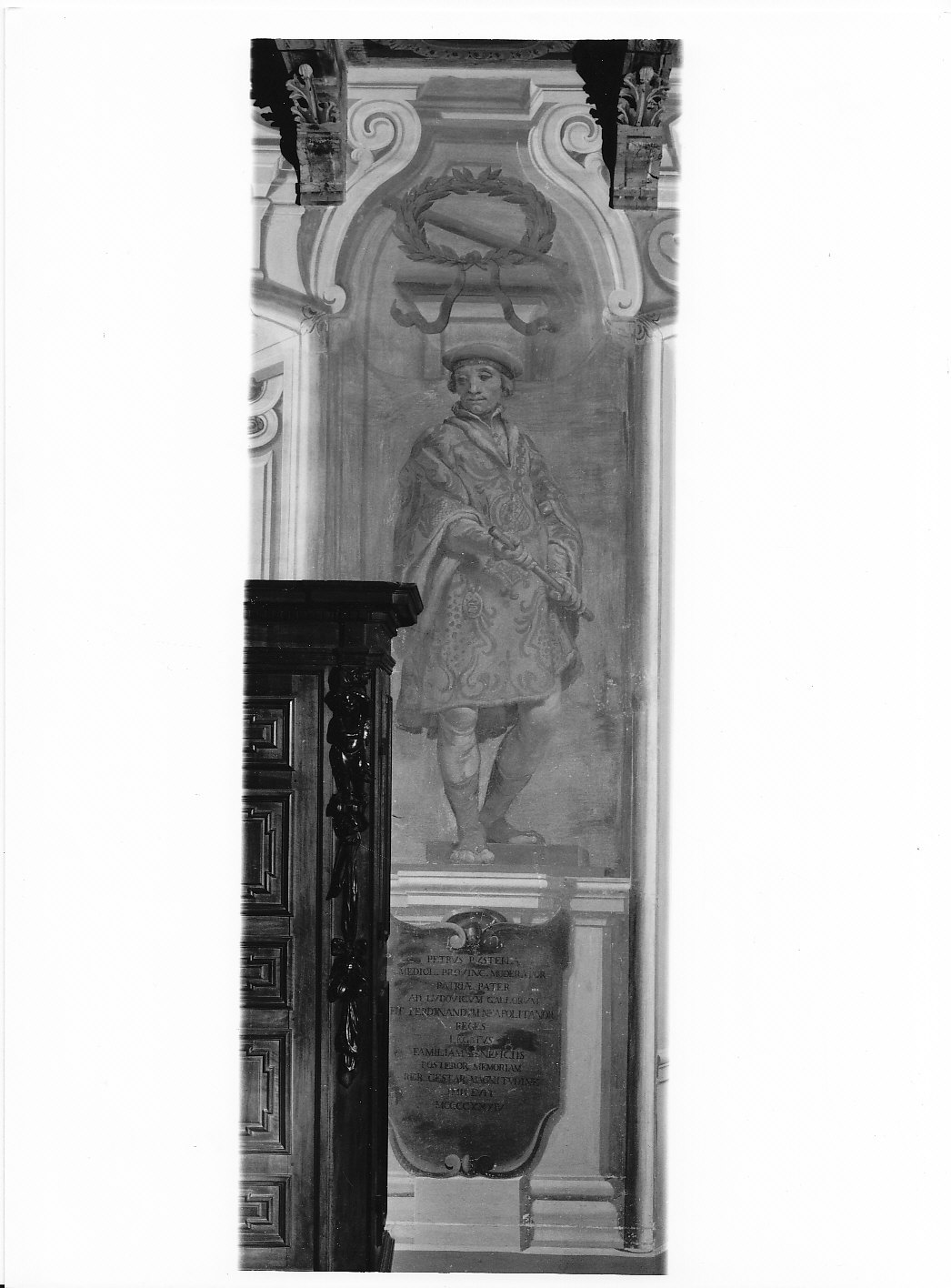 Pietro Pusterla (dipinto murale, elemento d'insieme) di Bianchi Salvatore (attribuito) (fine sec. XVII)