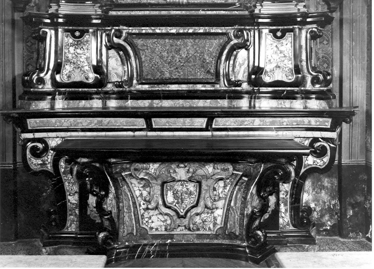 altare, opera isolata di Ligari Pietro, Buzzi Carlo Gerolamo (sec. XVIII)