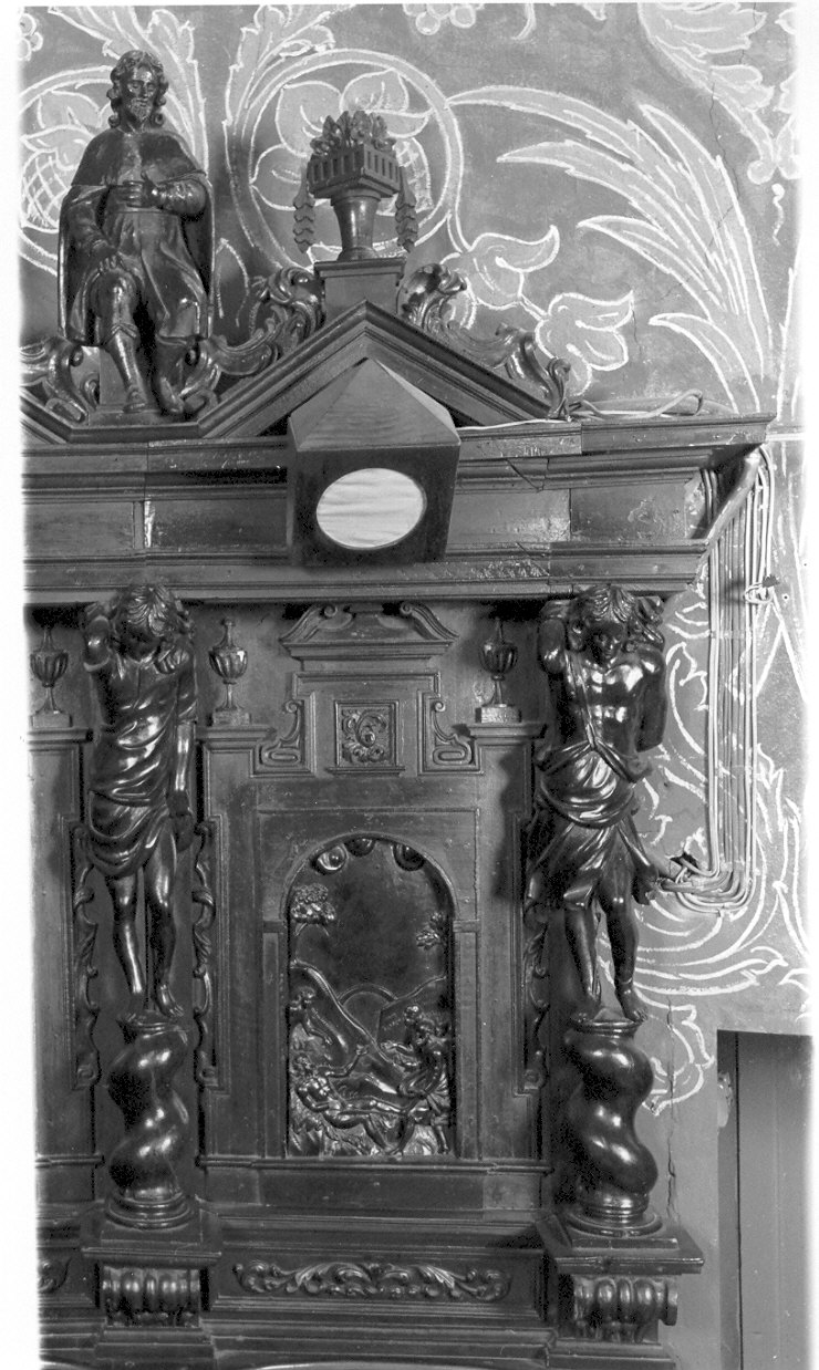 pannello di stallo di coro, insieme di Zotti Giovanni Battista (secc. XVII/ XVIII)