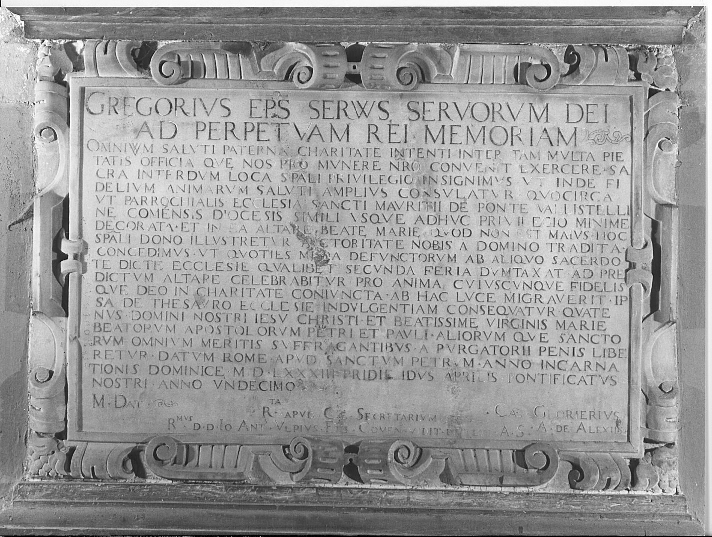 lapide, opera isolata - bottega lombarda (sec. XVI)