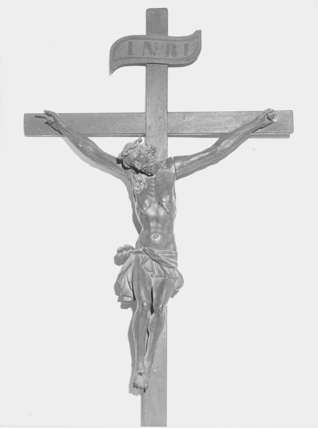 Cristo crocifisso (crocifisso) - bottega lombarda (sec. XVII)