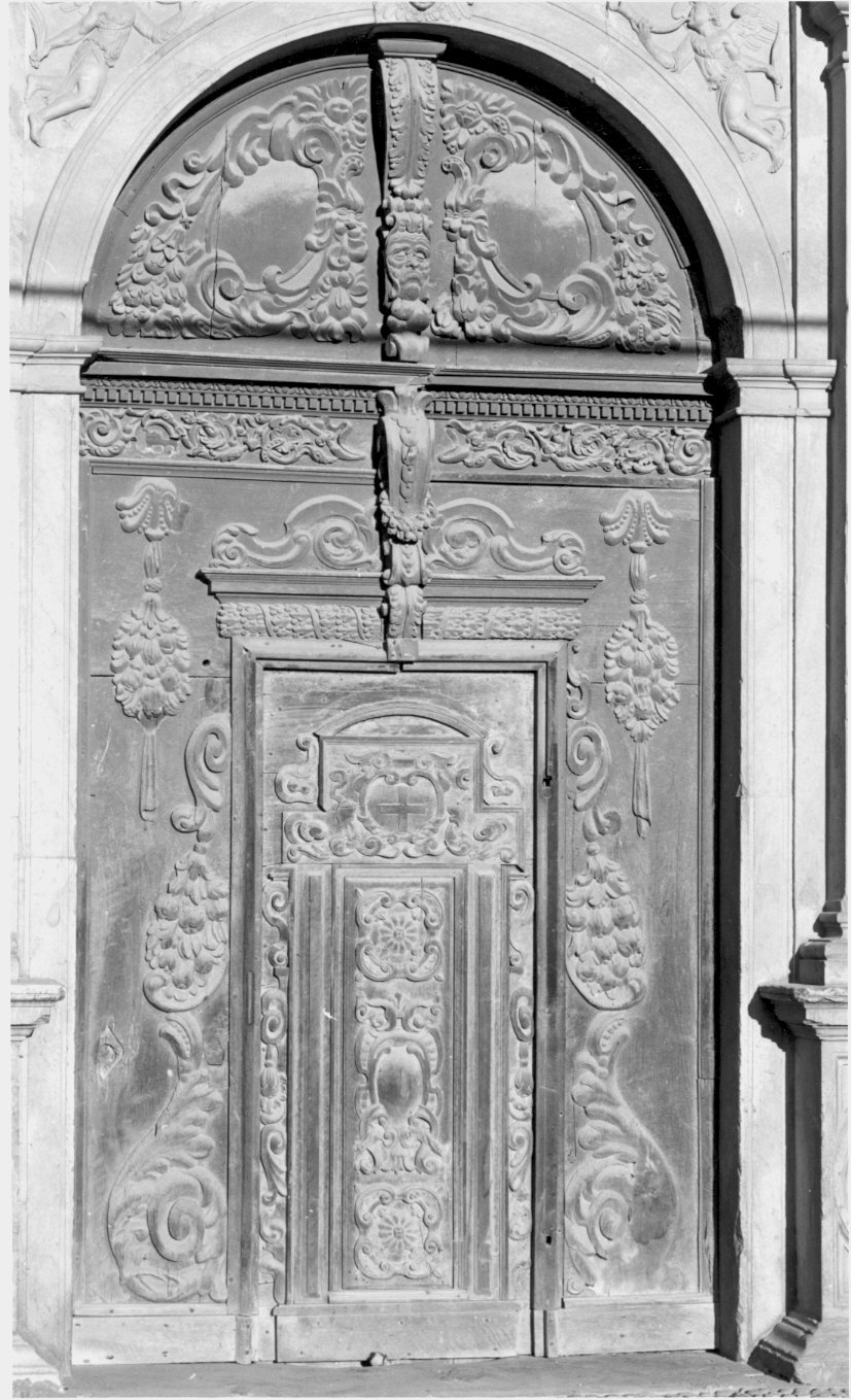 porta, coppia - bottega lombarda (sec. XVII)