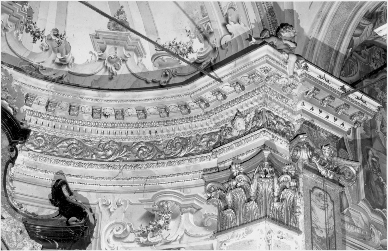decorazione plastica di Rersi Nicolò (attribuito), Ripa Andrea (attribuito) (sec. XVII)
