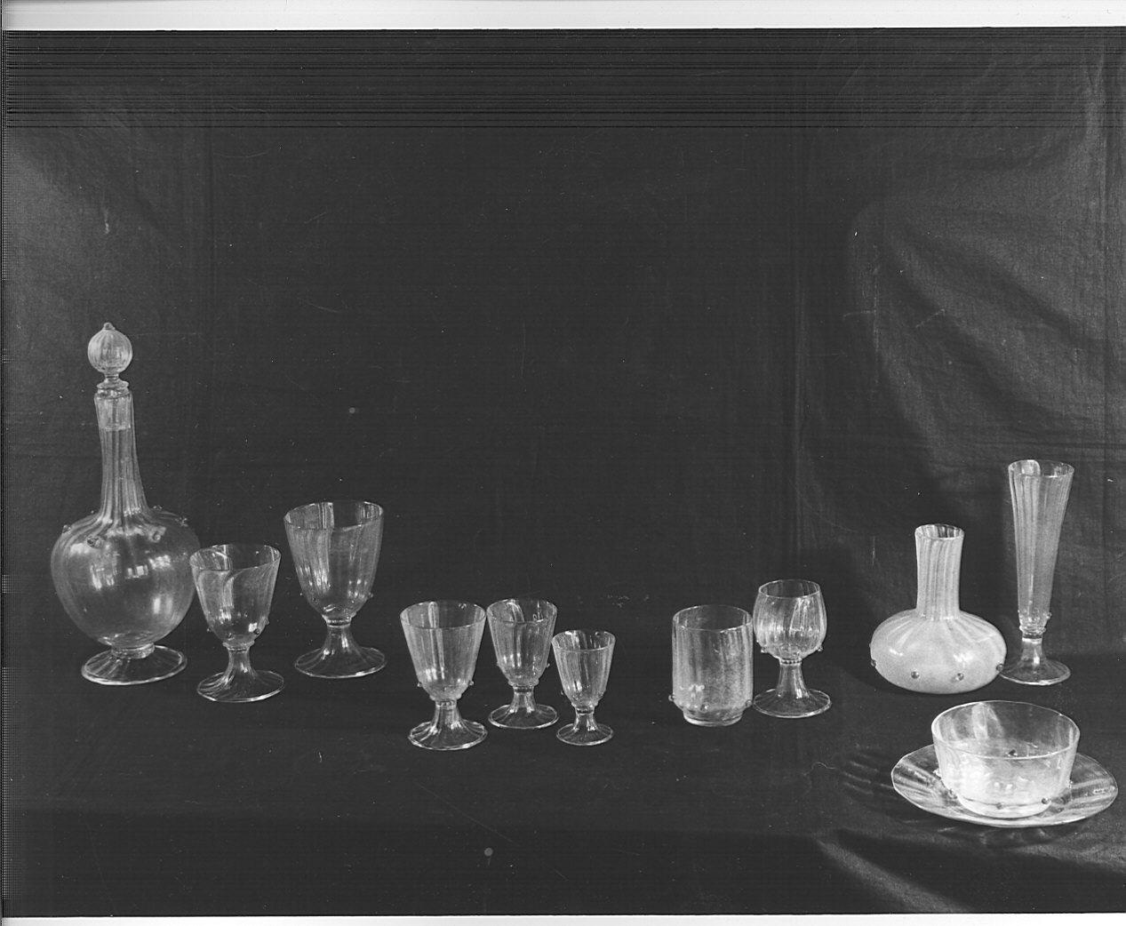 bottiglia - bottega veneziana (sec. XIX)