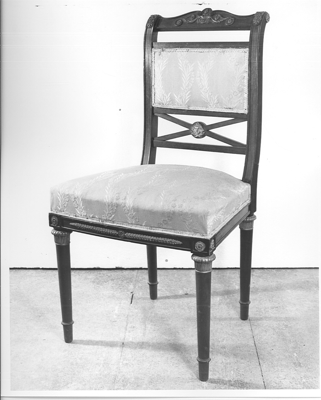 sedia, coppia - bottega tedesca (seconda metà sec. XIX)