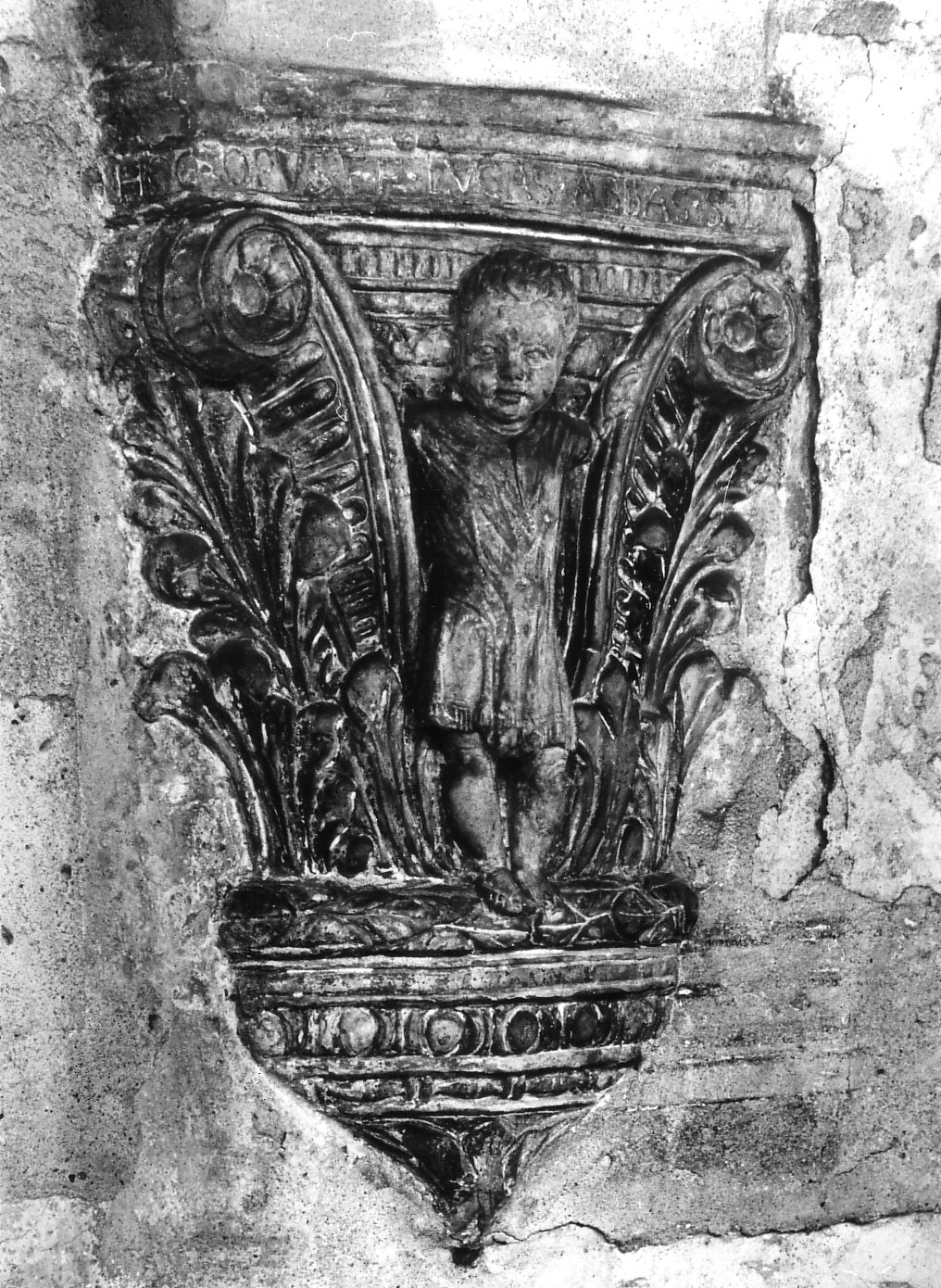 capitello, serie - bottega lombarda (sec. XV)