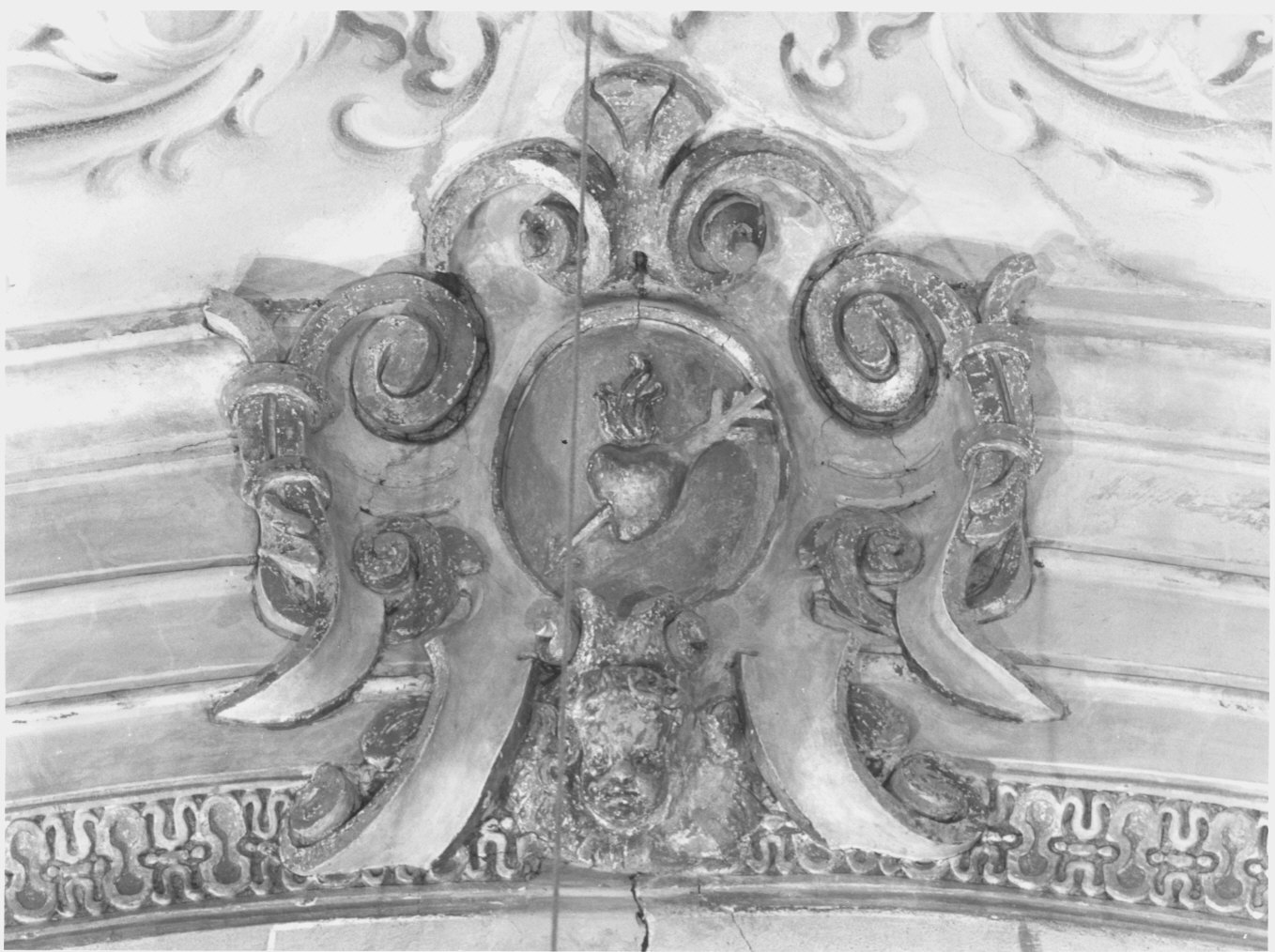 simbolo della Carità (decorazione plastica) - bottega lombarda (fine/inizio secc. XVII/ XVIII)