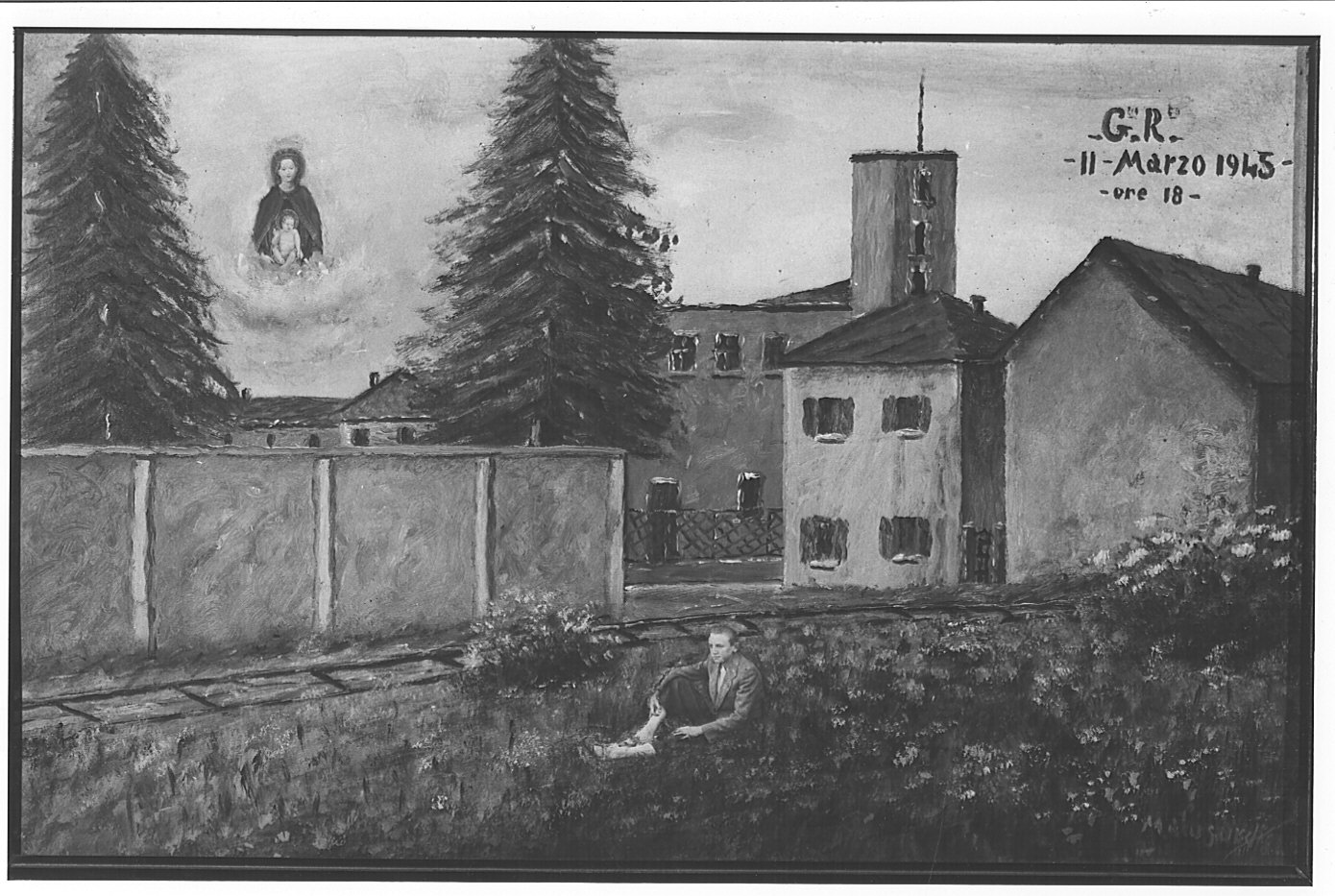 ex voto, opera isolata - ambito lombardo (sec. XX)