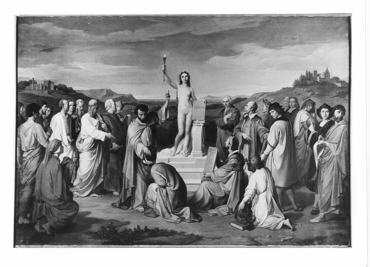 trionfo della Verità (dipinto) di Mussini Luigi (secondo quarto sec. XIX)