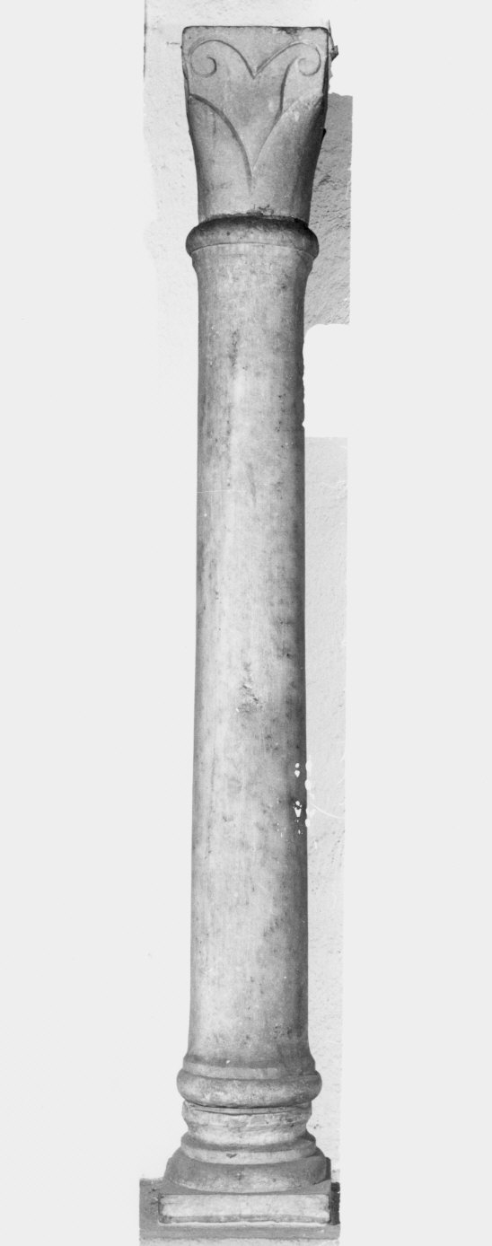 colonnina - bottega lombarda (sec. IX)