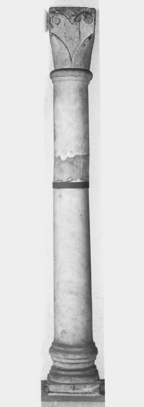 colonnina - bottega lombarda (sec. IX)