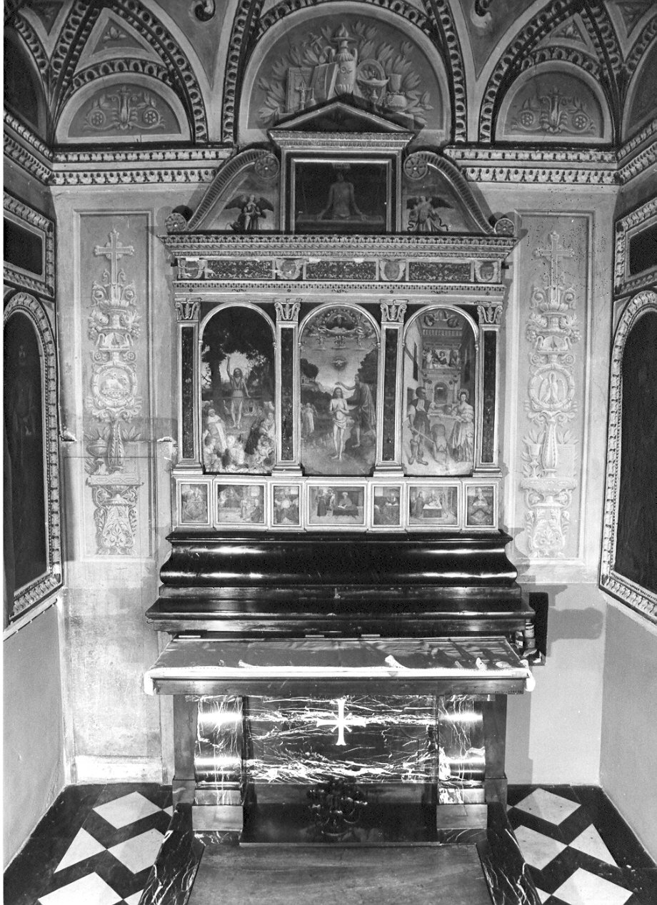 altare - a blocco, opera isolata - ambito lombardo (sec. XX)