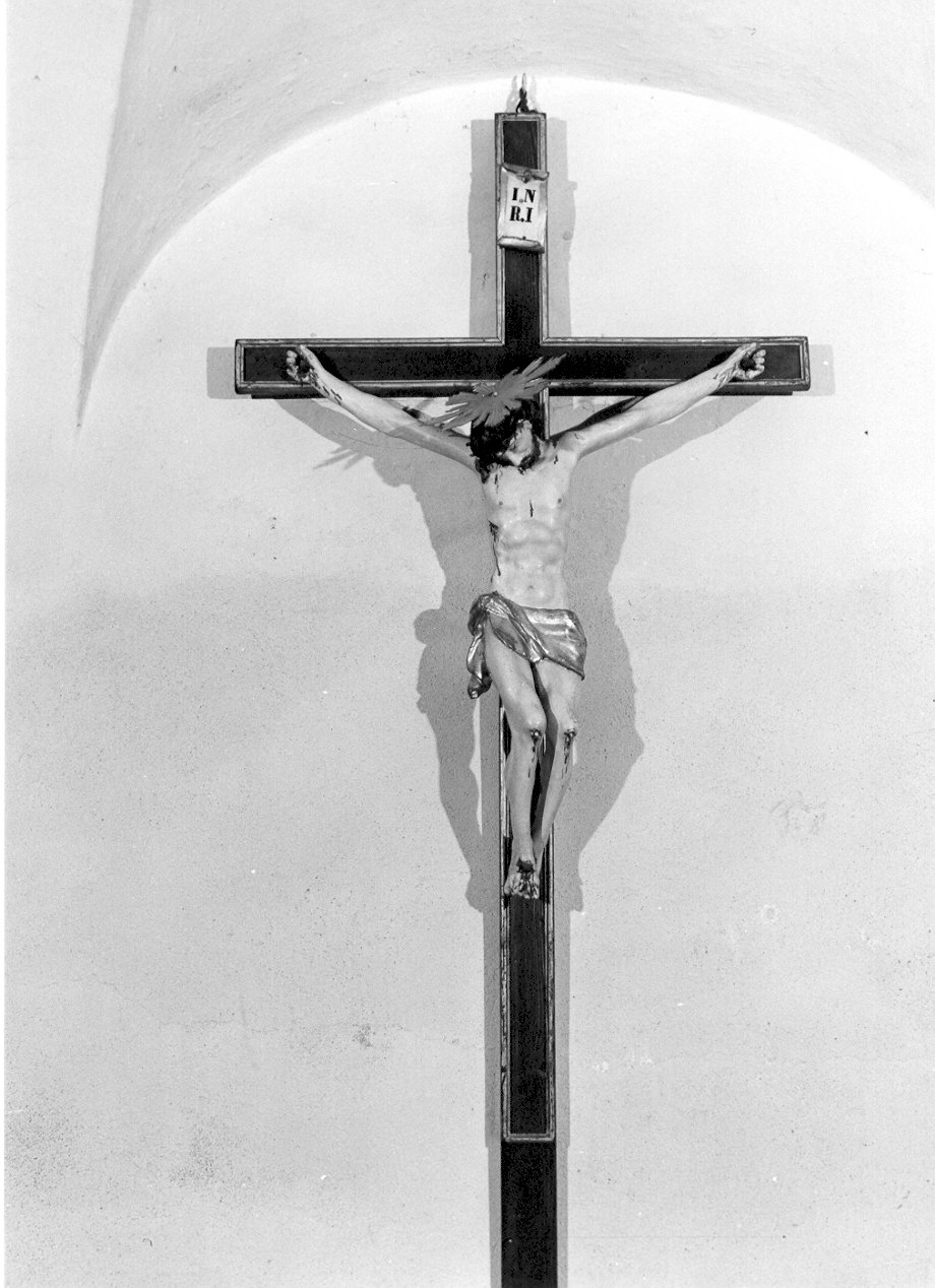 crocifisso, opera isolata - ambito lombardo (sec. XIX)