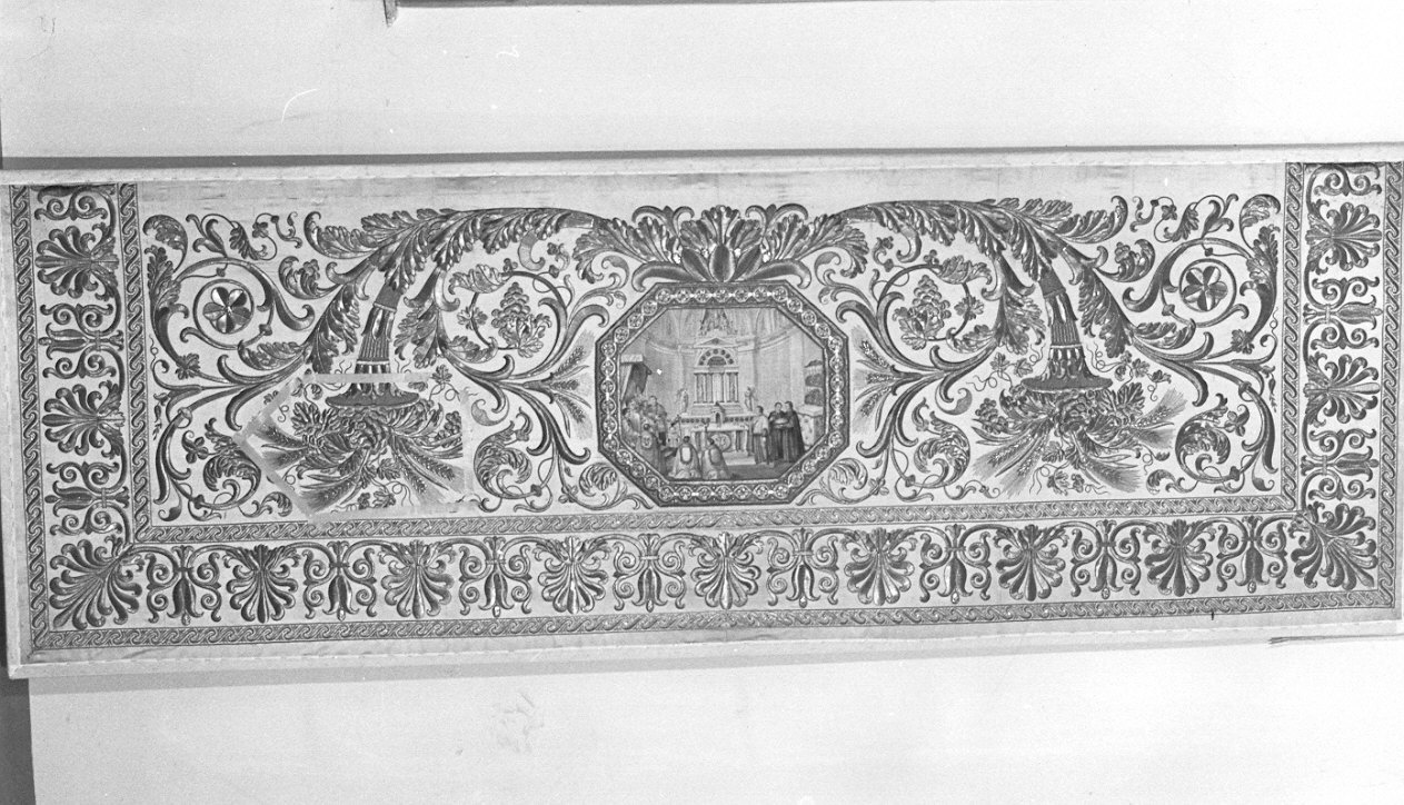 paliotto - a pannello piano, opera isolata - manifattura italiana (sec. XIX)