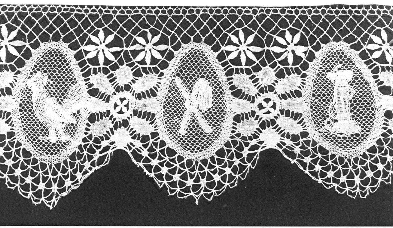 tovaglia d'altare, opera isolata - manifattura italiana (prima metà sec. XX)