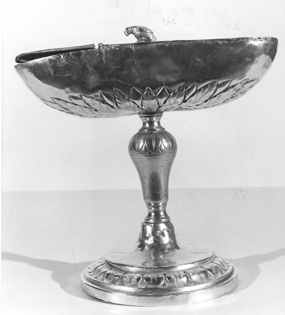 navicella portaincenso, opera isolata - ambito lombardo (sec. XVII)