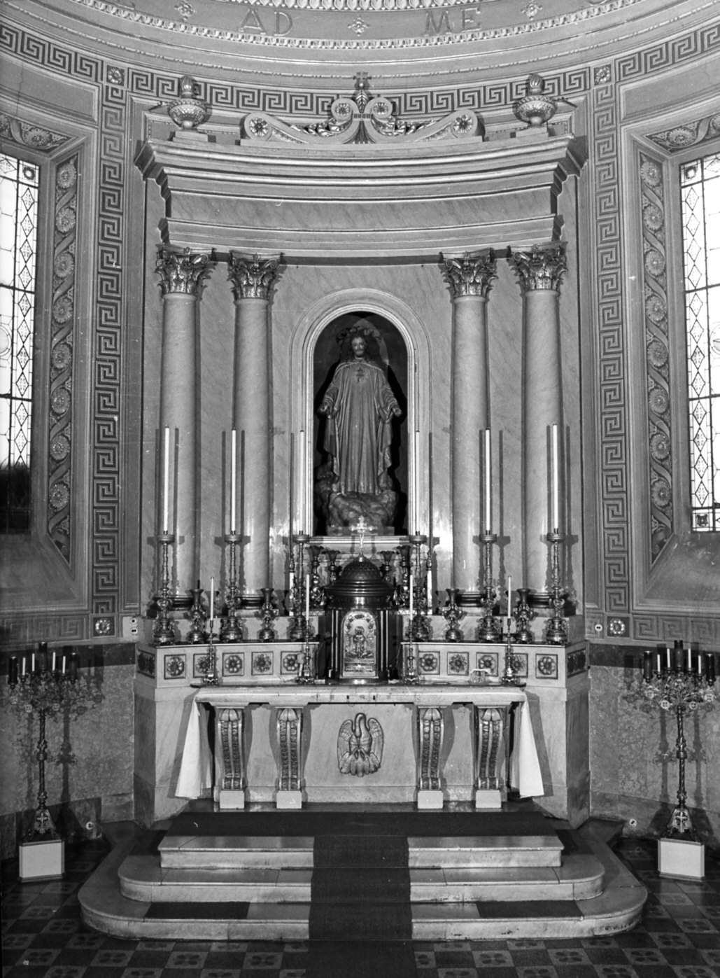 altare, complesso decorativo - bottega italiana (metà sec. XX)