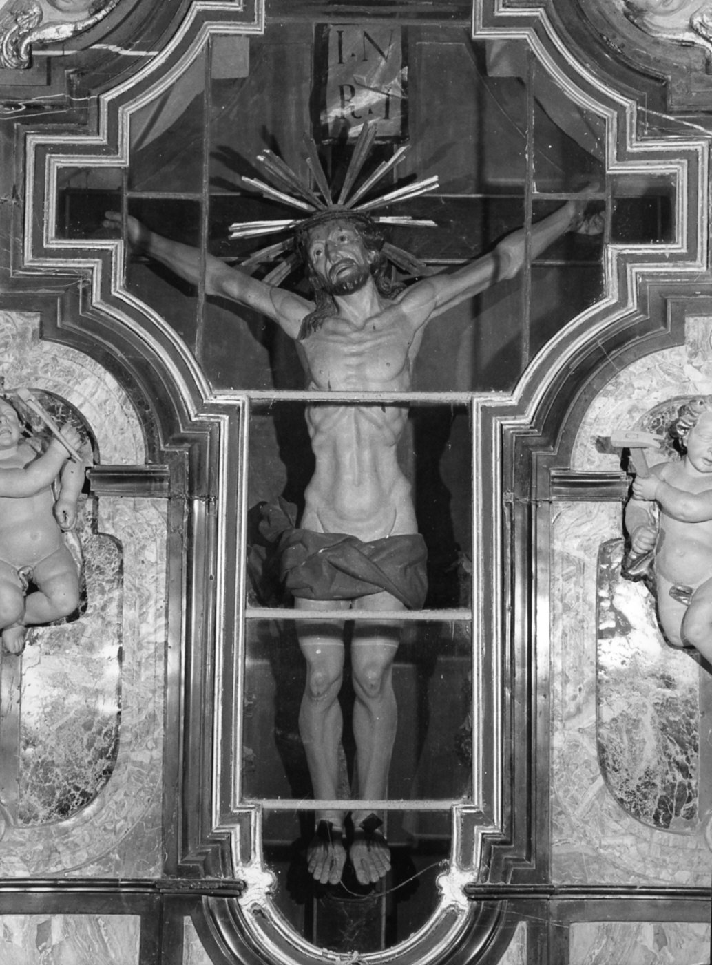 crocifisso, opera isolata - ambito lombardo (sec. XVIII)