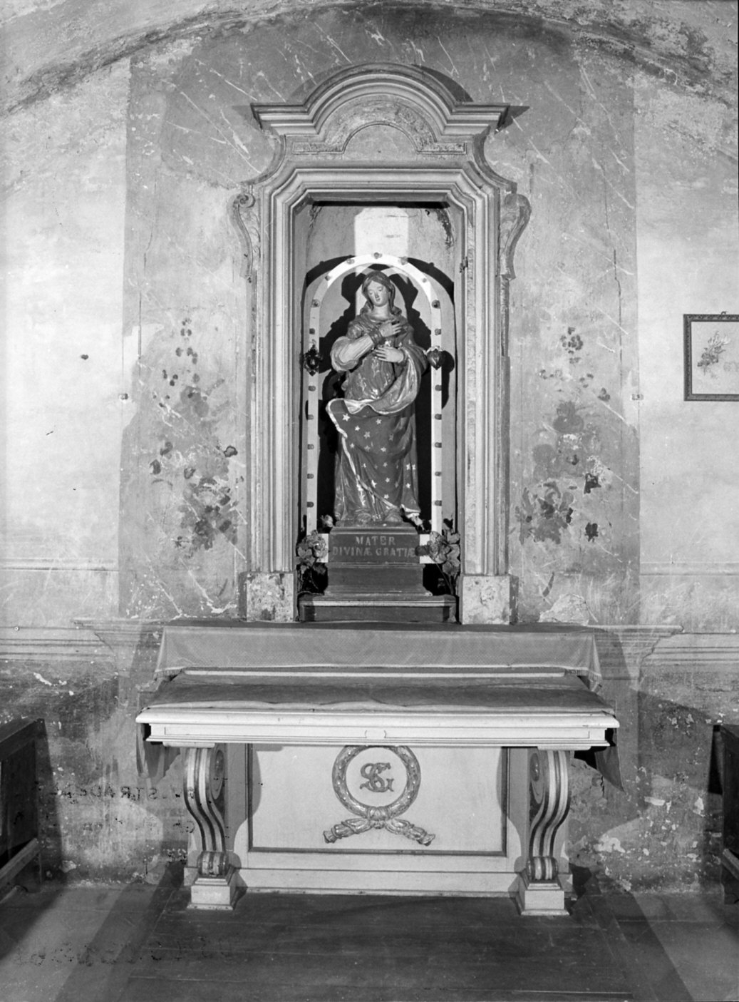 altare, complesso decorativo - bottega italiana (fine/inizio secc. XIX/ XX)