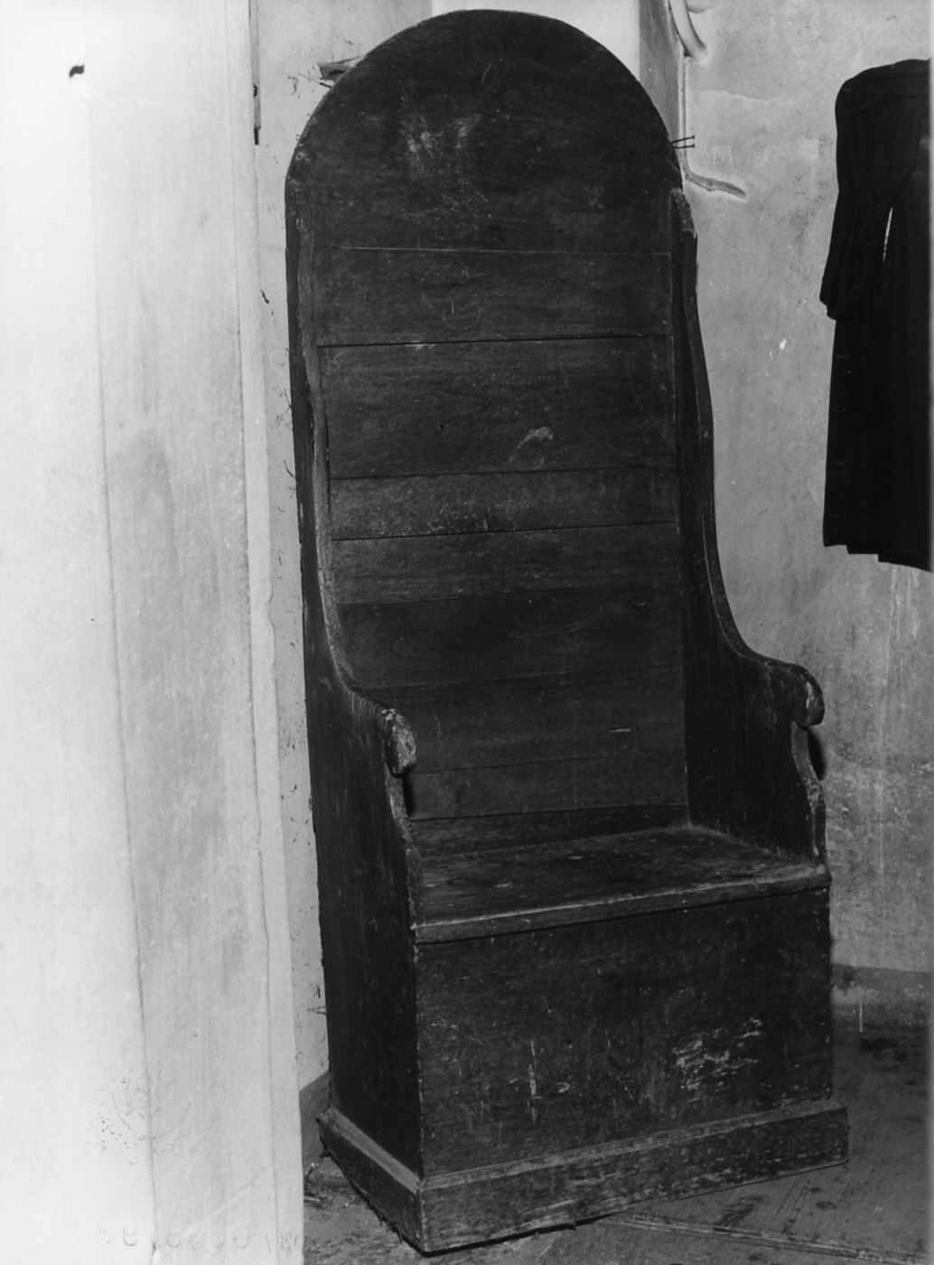 seggio, opera isolata - bottega lombarda (sec. XVII)