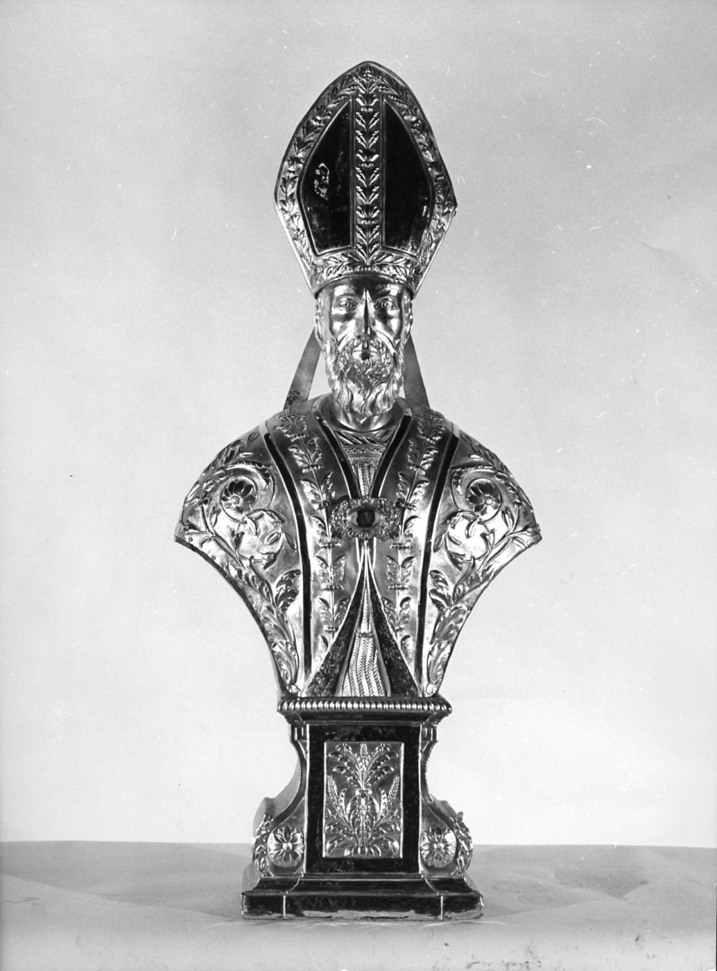 reliquiario - a busto, opera isolata - bottega lombarda (primo quarto sec. XIX)