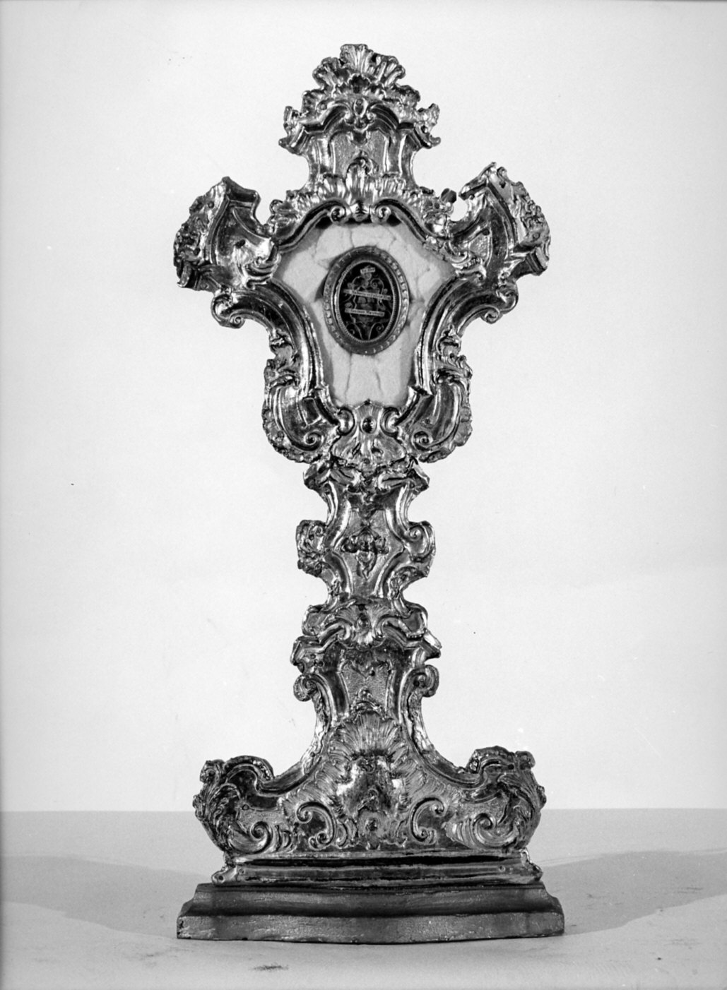 reliquiario - a ostensorio, serie - bottega lombarda (sec. XVIII)