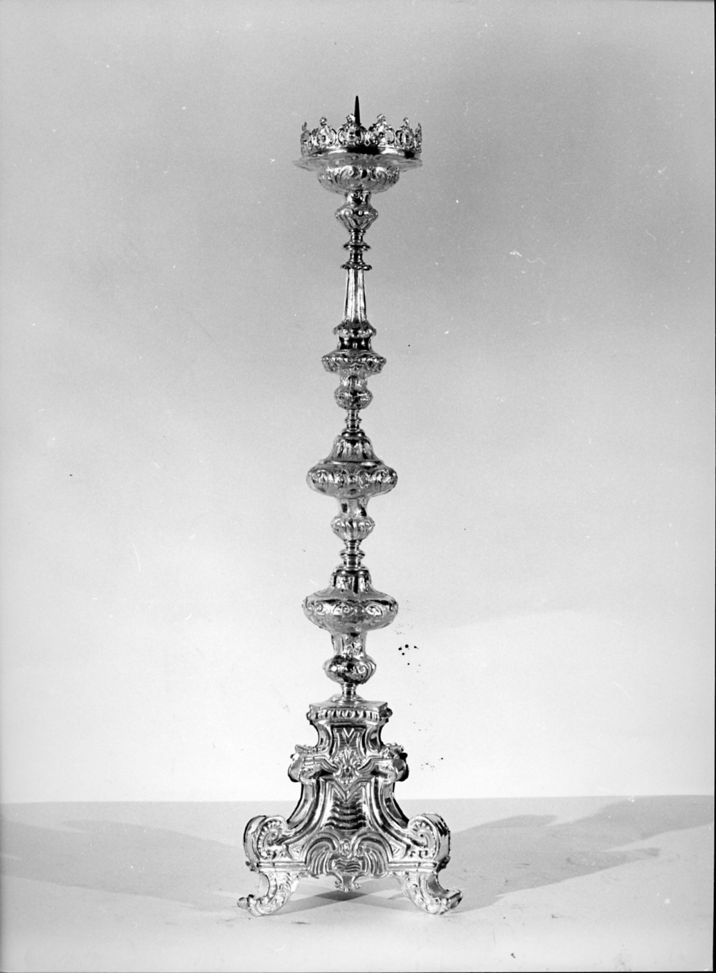 candeliere, serie - bottega lombarda (sec. XVIII)