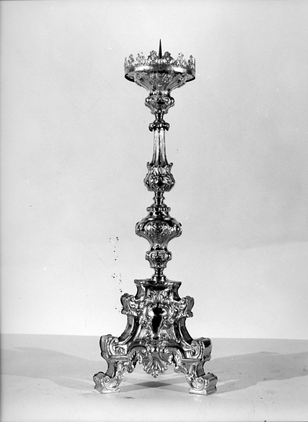 candeliere, serie - bottega lombarda (sec. XVII)