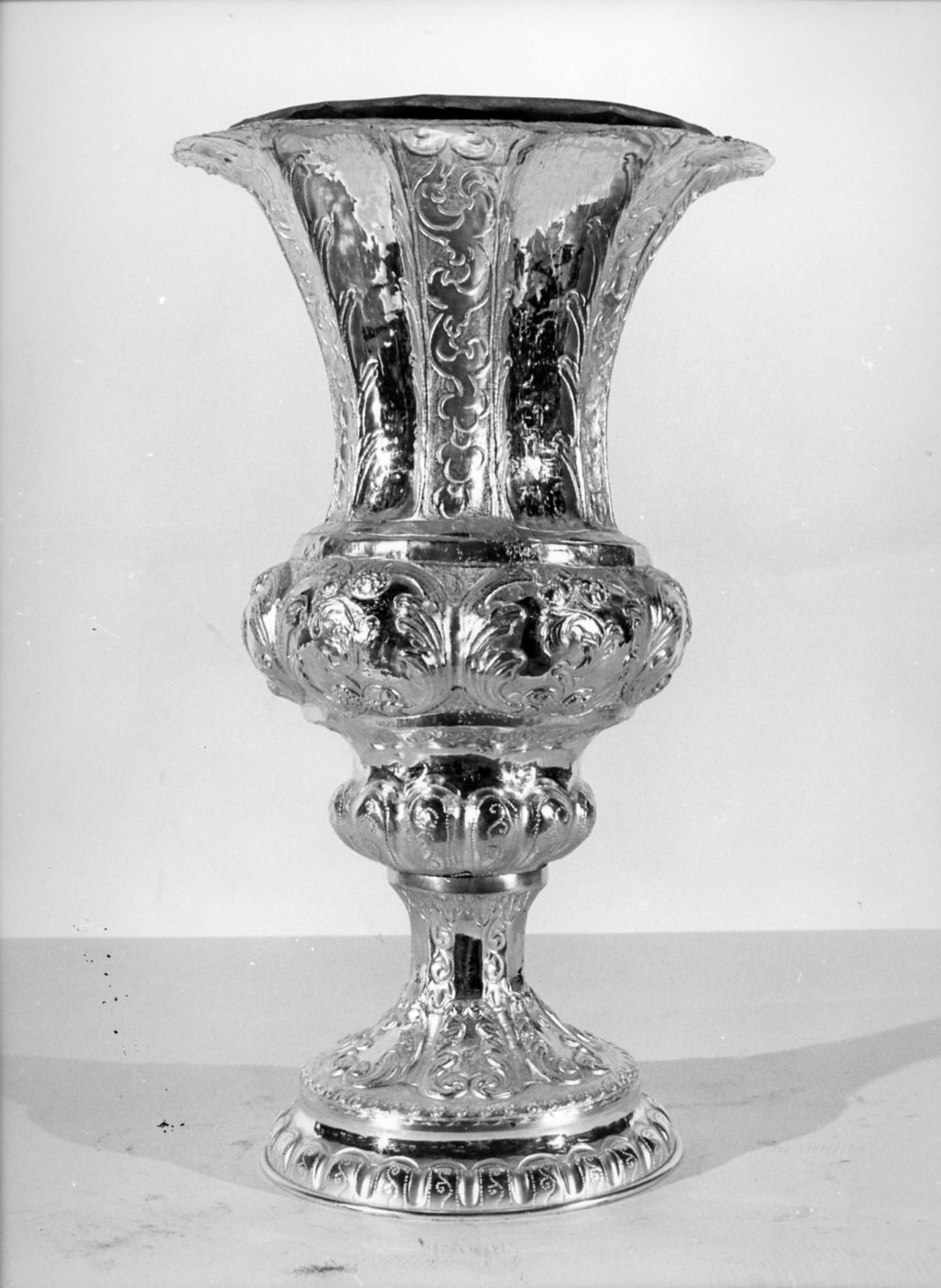 vaso d'altare, serie - bottega lombarda (sec. XVIII)