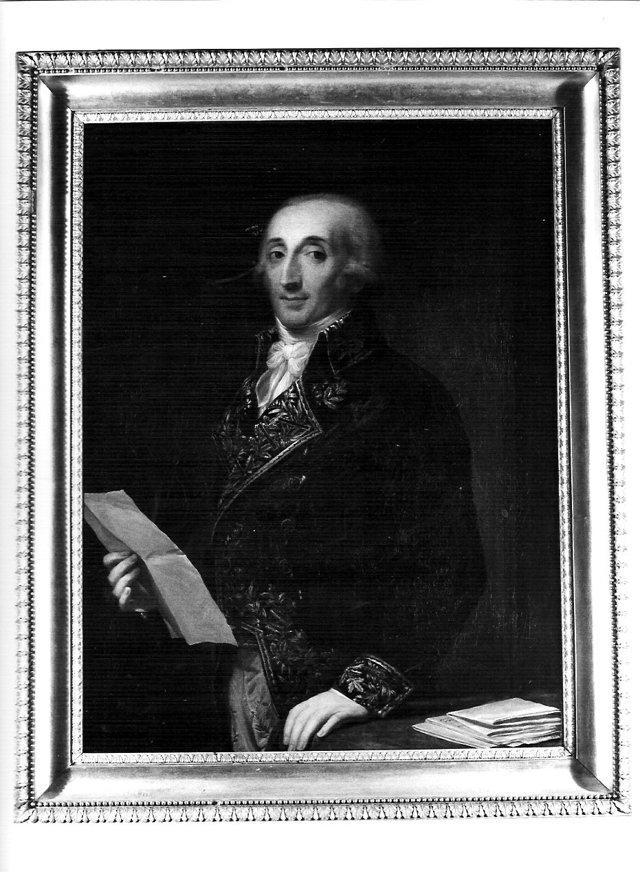 ritratto di Francesco Melzi vice presidente della Repubblica Cisalpina, ritratto d'uomo (dipinto, opera isolata) di Appiani Andrea (sec. XIX)