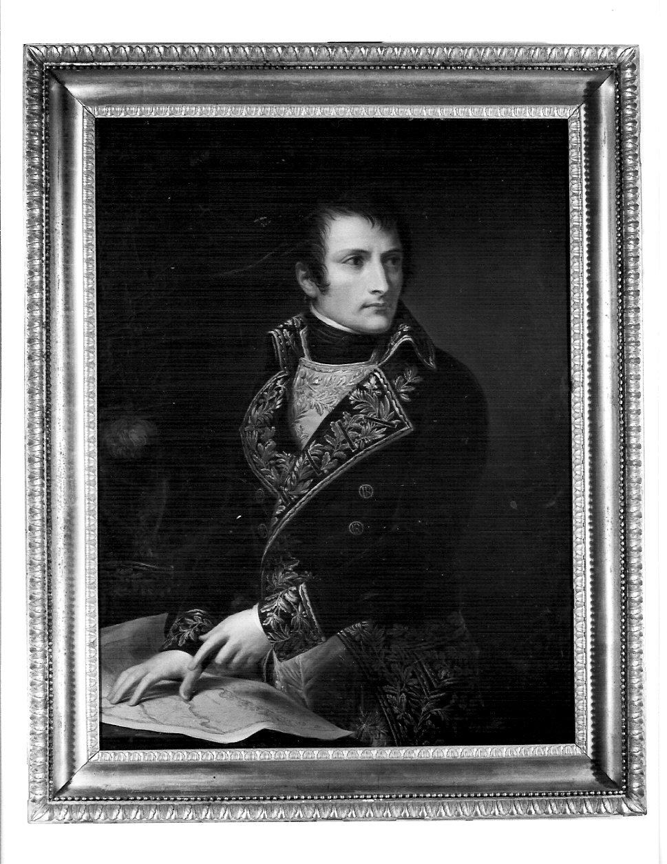 ritratto di Bonaparte Napoleone in uniforme di presidente della Repubblica Italiana, ritratto d'uomo (dipinto, opera isolata) di Appiani Andrea (sec. XIX)