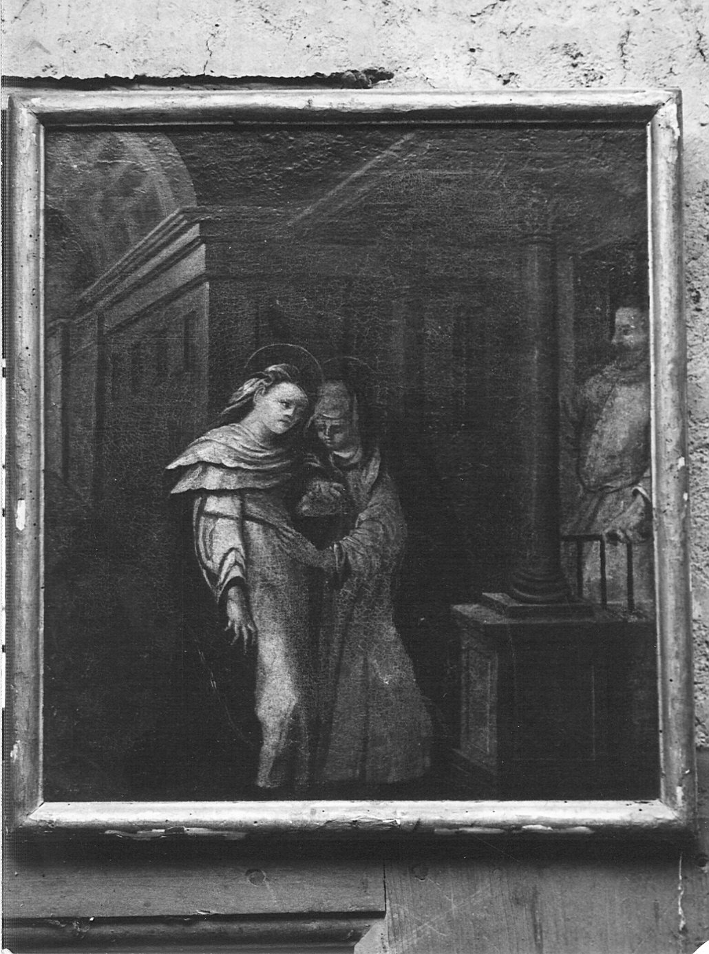 visitazione (dipinto) - ambito lombardo (sec. XVI)