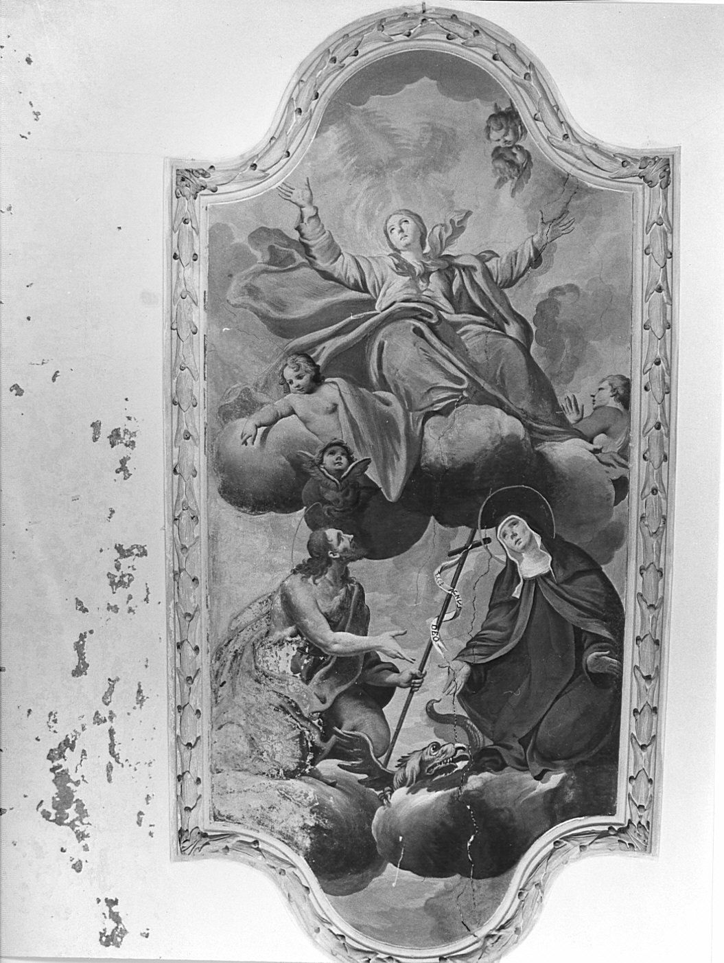 Madonna Assunta con Santi (dipinto) - ambito lombardo (sec. XVIII)