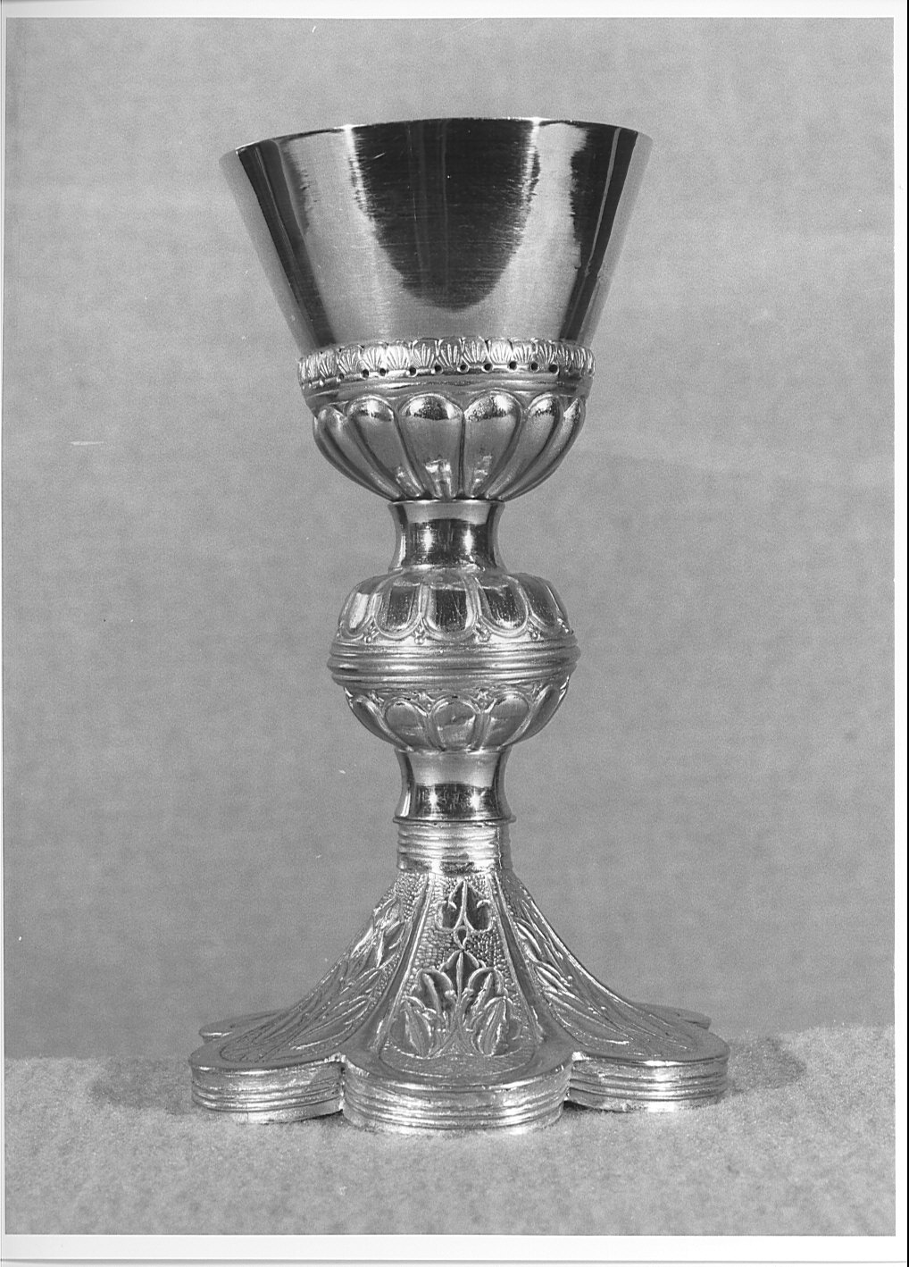 calice, opera isolata - bottega lombarda (prima metà, prima metà sec. XVI, sec. XX)