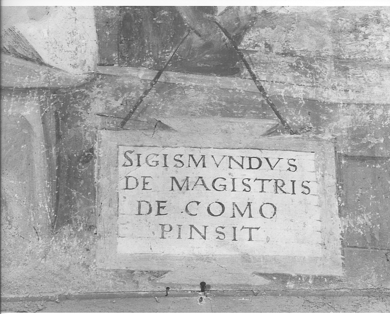 dipinto murale, elemento d'insieme di De Magistris Sigismondo (sec. XVI)