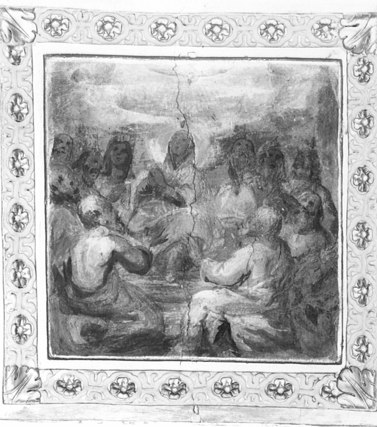 Pentecoste, Pentecoste (decorazione pittorica, elemento d'insieme) - ambito lombardo (sec. XVII)