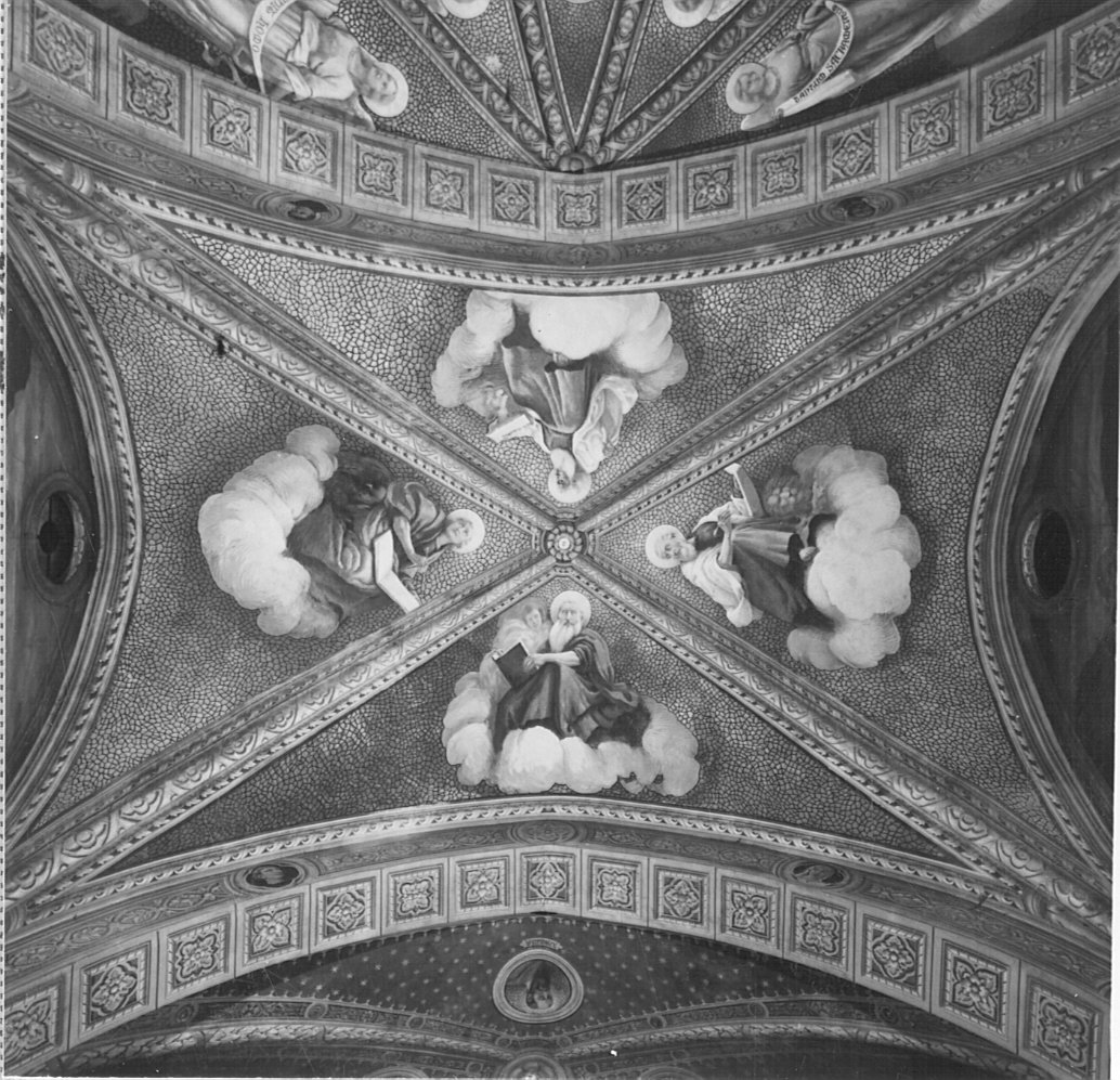 I quattro Evangelisti, evangelisti (dipinto murale) di Bialetti Ferdinando (sec. XX)
