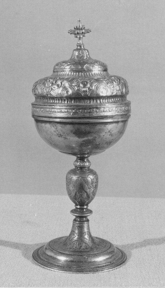 pisside - bottega lombarda (sec. XVII, sec. XIX)