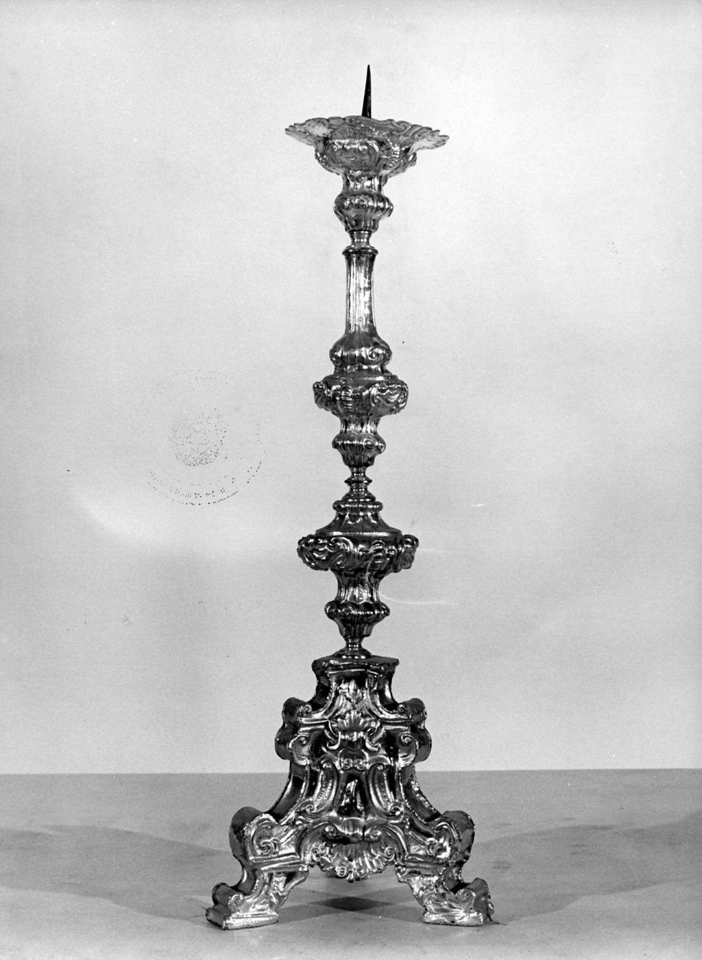 candeliere, serie - bottega lombarda (sec. XVIII)