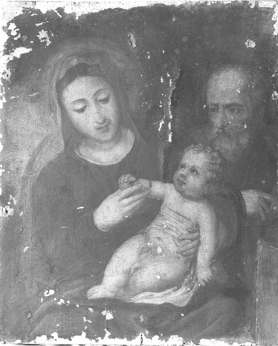 Sacra Famiglia (dipinto) - ambito lombardo (sec. XVII)