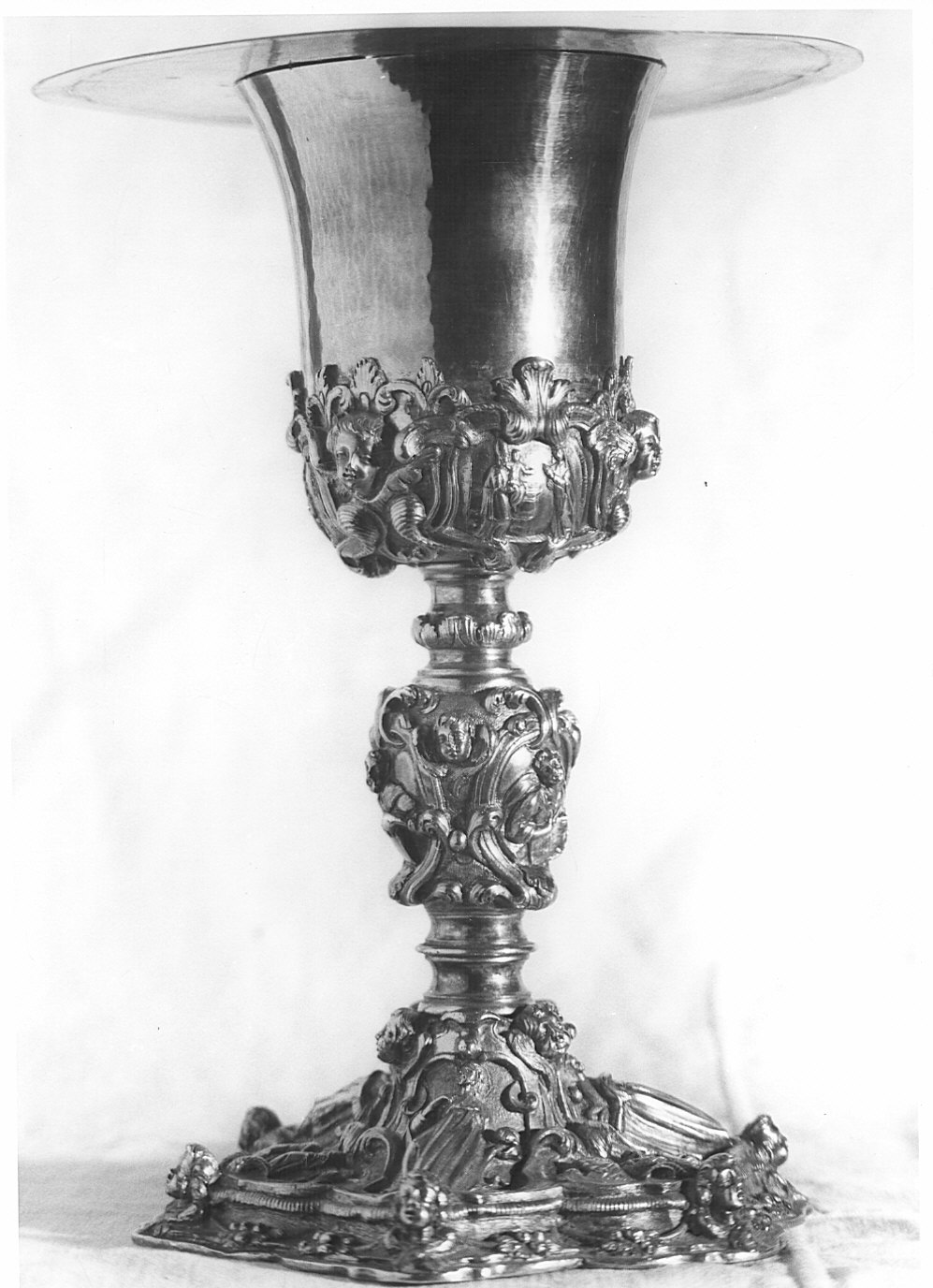 calice - bottega lombarda (secc. XVII/ XVIII)