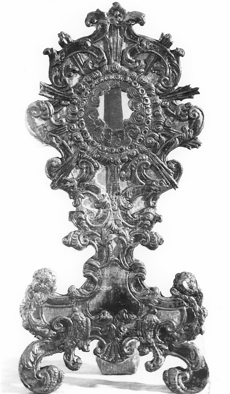 reliquiario - bottega lombarda (sec. XVIII)