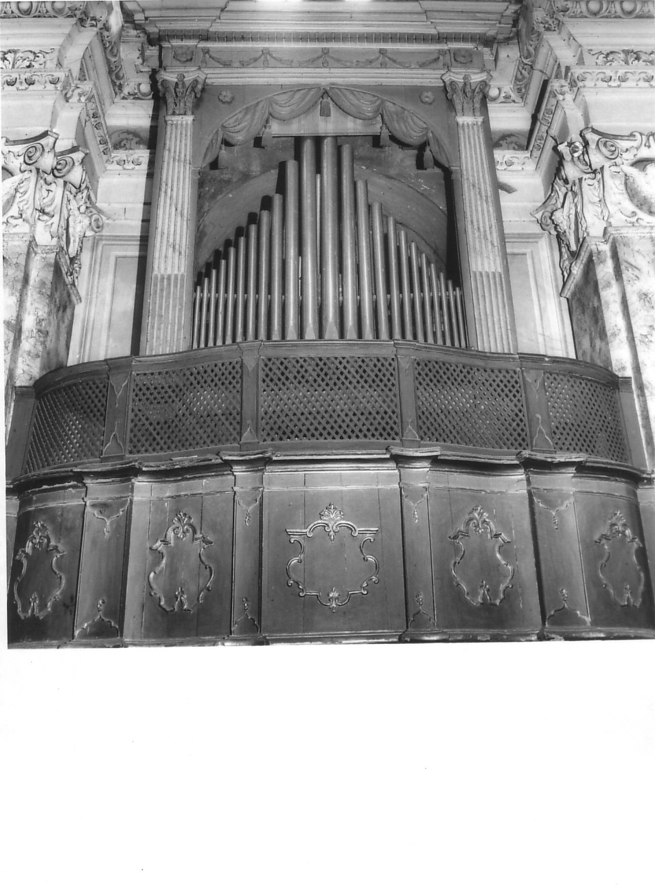 cantoria, opera isolata - bottega lombarda (sec. XVIII)