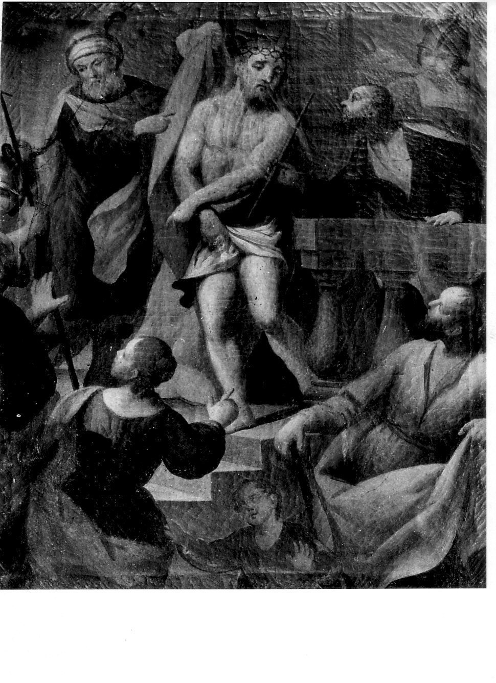 stazioni della via crucis (dipinto, serie) - ambito lombardo (seconda metà sec. XVIII)