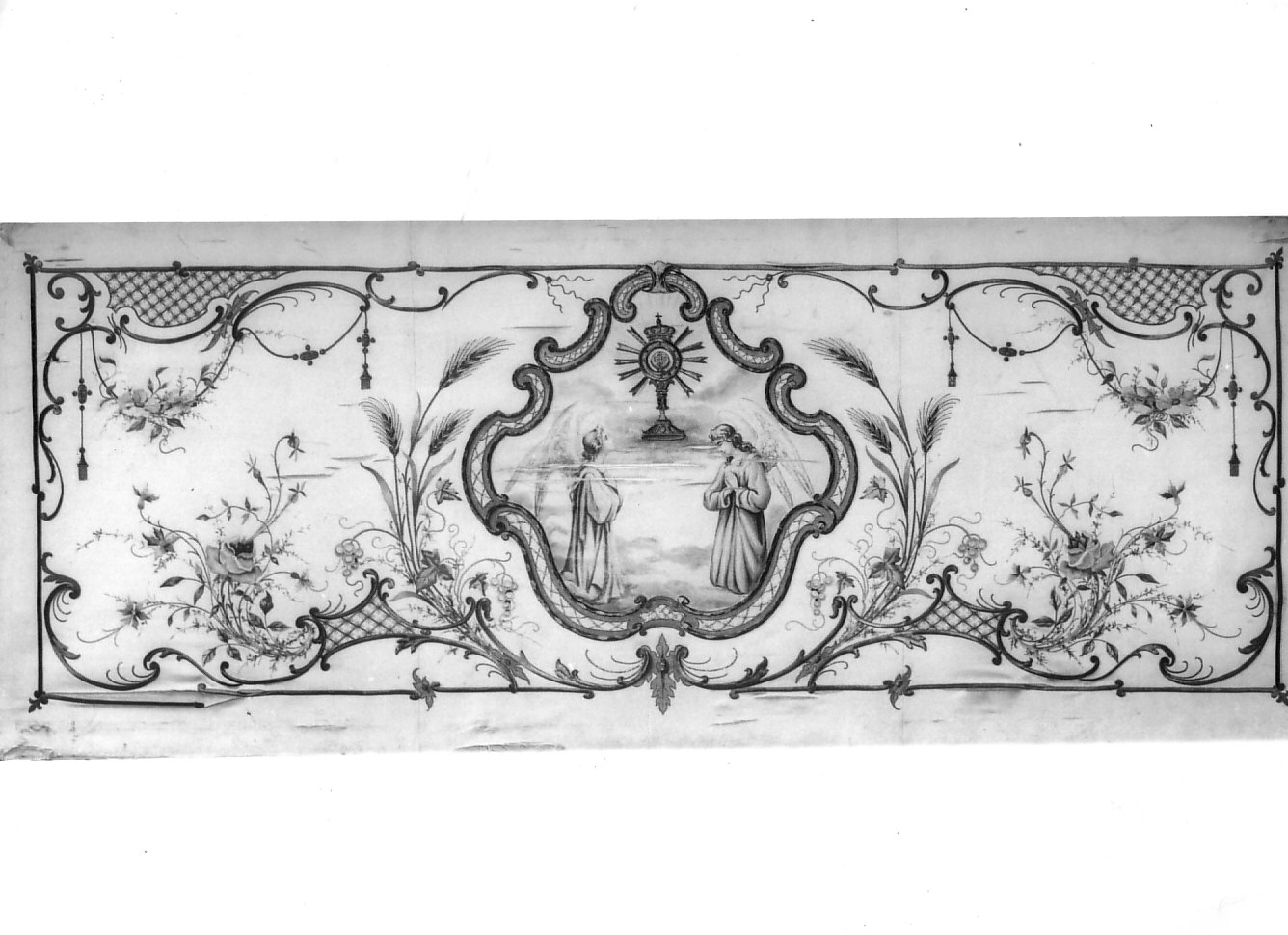 paliotto, opera isolata - manifattura lombarda (sec. XIX)